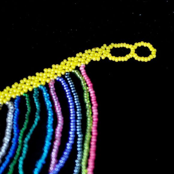 New beaded necklace large okama - Picture 4 of 4